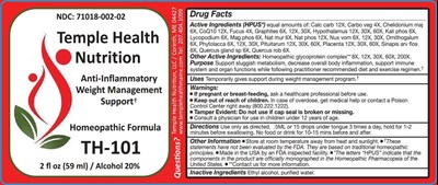 TH-101 2oz bottle label.jpg 2oz bottle label - TH 101 2oz bottle label